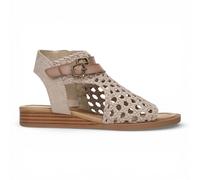 Blowfish Malibu Donna Anuella D'Oro Beige Tessere Micro Zeppa Sandali Estivi