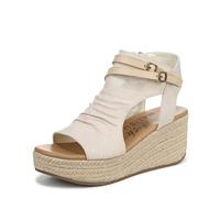 Blowfish Malibu Lacy Bone Sandali In Tessuto Denim Color Osso Da Donna - EUR 36