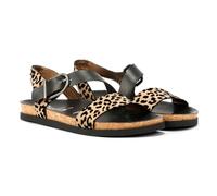 Blowfish Malibu Lance Sandali Donna Leopard/Nero, Nero , 37 EU