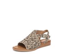 Blowfish Malibu Sandali da donna Aspire piatti, Leopardo di sabbia, 42 EU