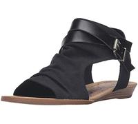 Blowfish Balla Donna US 7 Nero Sandalo con la Zeppa