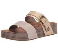 Blowfish Malibu Sandalo Marge Donna, Sabbia bianca/Oro Dile, 37 EU