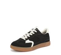 Blowfish Malibu Sneakers Stringate Tastic Donna, Finta Pelle Scamosciata Nera., 40 EU