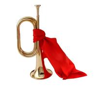 Blowing Bugle - Tromba portatile da cavalleria a C, per principianti, scuola, 2 pezzi