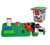 Blox 500 mattoncini per bambini dai 4 anni in su, pietre assortite, 16 finestre,