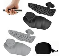 BLPRKOT 4 Pezzi Gym Grips, Grip Palestra, Non-Slip Weight Lifting Grip, Silicone Pull Up Grips on the Palm, Barbell, Lifting, Training, Hand Protector