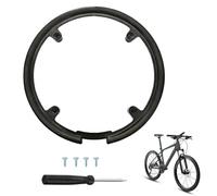 BLPRKOT Copriruota Catena Bicicletta, Compatibile con Catene 42 e 44 Denti, Paracatena per Mountain Bike, Anello paracatena Universale a 4 Fori, Protezione Pignone con 4 Viti