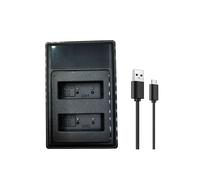 BLS-1 BLS-5 Caricabatteria USB Doppio per Fotocamera PS-BLS1 BLS-50 PS-BLS5 OM-D E-M10 Penna E-PL2 E-PL5 E-PL6 E-PL7