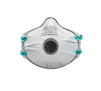 BLS Zer0 30C Facciali Filtranti Riutilizzabili FFP3 R D | 10 Mascherine a Coppa con Valvola di Espirazione e Carboni Attivi | Per Polveri, Cattivi Odori, Falegnameria, Edilizia e Fai da Te