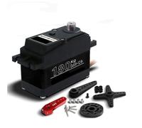 BLS51180 Digital Servo 180 kg 12 V Motore Senza Spazzole 180 ° 270 ° in Metallo in Metallo per Aeroplani Robot Auto Remoto Accessori Durabilità Metal Gear