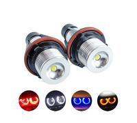 (Blu) 2 lampadine a LED Angel Eyes per luci di posizione E39 E53 E60 E61 E63 E64 E65 E66 E87 525i 530i Xi 545i M5