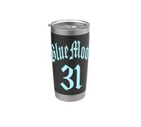 BLU 2 LUNE PIENE NUMEROLOGIA 11 DUE 31 DONNE UOMINI KIDS Bicchiere termico in acciaio inox doppia parete