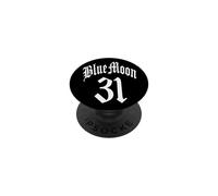 BLU 2 LUNE PIENE NUMEROLOGIA 11 DUE 31 DONNE UOMINI KIDS PopSockets PopGrip Adesivo