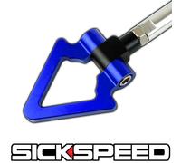 Blu Anteriore Paraurti Traino Gancio Montaggio Targa Pieghevole Triangolo Per