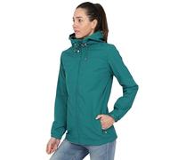 Blu Apparel Giacca impermeabile con cappuccio antipioggia da donna (16, verde acqua)