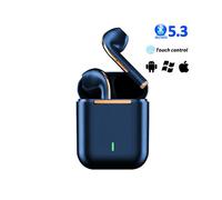 (Blu) Auricolari wireless veri, cancellazione del rumore, auricolari Bluetooth 5.3, cuffie musicali