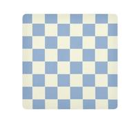 blu beige checker plaid autoadesivo trucco borsa da viaggio panno articoli da toeletta organizzatore viaggio avvolgere fotocamera lente panno involucro organizzatore cosmetici per dimensioni da