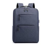 Blu,borsa per laptop Elegante borsa per laptop per donne e uomini - Borsa per laptop da 15,6 pollici resistente, porta di ricarica USB, perfetta per lavoro e studio