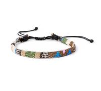 Blu Bracciale Set Gioielli Braccialetti Per Gli Uomini Braccialetti Fatti A Mano Gioielli Wrap Bracciali Regolabile Uomini E Donne Caviglia di San Valentino Naturale Bracciale Classico Colori Gioielli