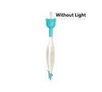 (blu C) 1/2 pz. Paletta per orecchie per bambini, paletta per orecchie, scovolino in silicone per la rimozione