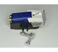 Blu Cartuccia e diamond stilo con al correzione montaggio viti per YAMAHA P 05, P 06, P 07, P 17, P 20, P 200, P 220, P 300, P 320, P 350, P 450, P 500, P 520, P 550, P 750, P 751, P 850, PF 1000, PF 800, PF 20, TT 300U, TT 400U, TT 500U, Girevole Pickup, ago