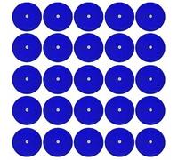 Blu Classe A 3-0.5cm Rotondo Riflettore Centro Montaggio Foro Rimorchio Camion