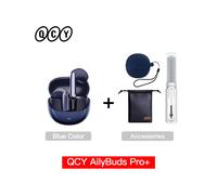 (Blu con accessori) QCY HT10 AilyBuds Pro+ ANC Cuffie wireless Audio ad alta risoluzione LDAC Bluetooth
