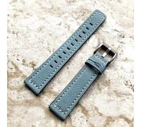 Blu Cucito Cinturino IN Pelle per Garmin Forerunner 265S 255S Vivomove 3S B18