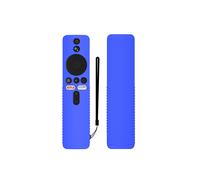 (Blu) Custodia protettiva in silicone per telecomando TV per Xiaomi Mi Tv Stick 4k 2022 anti-caduta e