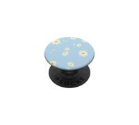 Blu Daisy Floral Pattern Carino Primavera Fiore Estetica PopSockets PopGrip Adesivo