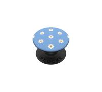 Blu Daisy Floral Pattern Carino Primavera Fiore Estetica PopSockets PopGrip Adesivo