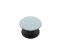Blu Daisy Floral Pattern Carino Primavera Fiore Estetica PopSockets PopGrip Adesivo