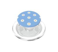 Blu Daisy Floral Pattern Carino Primavera Fiore Estetica PopSockets PopGrip per MagSafe