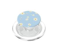 Blu Daisy Floral Pattern Carino Primavera Fiore Estetica PopSockets PopGrip per MagSafe