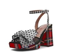 Blu di Betsey Johnson Paulina, motivo a quadri rossi, 8