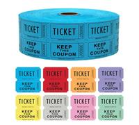 blu Double Raffle Ticket Roll