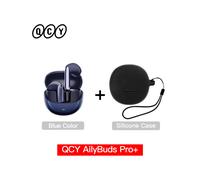 (Blu e Case01) QCY HT10 AilyBuds Pro+ ANC Cuffie wireless Audio ad alta risoluzione LDAC Bluetooth 5.3