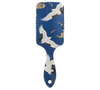 Blu e Dorato Giapponese Cloud Crane spazzola per capelli sottili Progettato massaggiatore testa per la crescita dei capelli con manico ergonomico cepillo para cabello rizado