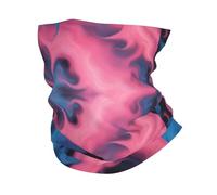 Blu e Rosa Stampa Fuoco Maschera Copertura Freddo Sciarpa Ghetta Sciarpa Sciarpa Antivento Inverno Scaldacollo Per Uomini E Donne