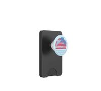 Blu e Rosso Palma e Delfino Brutto Natale PopSockets PopWallet per MagSafe