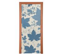 Blu Elegante Romantico Foglia d'Acero Copertura Della Porta Dell'aula 35x79 In autunno all'aperto Banner Decorazione Del Partito e Forniture per La Casa M