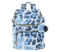 Blu Estate Leopard Print Progettato Donne Zaino Elegante Multiuso Daypack Borsa a Tracolla per Viaggi Lavoro Shopping Mochila con estilo