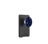 Blu Evil Eyes Floral Crescent Moon Estetica PopSockets PopWallet per MagSafe