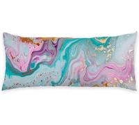 Blu Federe Cuscino Letto 30x90 Copricuscini Letto Rosa Cuscini per Dormire Sul Fianco Super Morbido Nascosta con Cerniera Copriguanciale Cuscino Gravidanza, per Arredamento Casa Collo Supporto C - 964