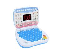 (Blu) Giocattolo elettronico per l'apprendimento dell'inglese per bambini Computer portatile per l'educazione