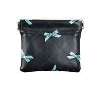 Blu Ins Style Bow Donne Portamonete In Pelle Impermeabile Mini Caso Cosmetico per Le Donne, Fiocco blu in stile ins, 1 size