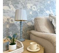 Blu Izumi Gru Carta da Parati Belgravia 742 Serene Nature-Inspired Decorazione