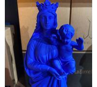 BLU MARINE J'AI VU LA VIERGE STATUETTA MADONNA CON BAMBINO CM 29