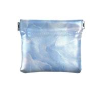 Blu Marmo Texture Chic Moda Donna Piccolo Cuoio Portamonete Portatile Cambiamento Titolare Della Carta Organizzatore per le Donne monedero para Hombre