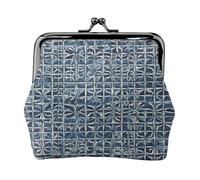 Blu Modello 03 Stampa Vintage Pelle Cambiamento Borsa Elegante Piccolo Portamonete per le Donne Sacchetto Della Moneta Portafoglio Mini